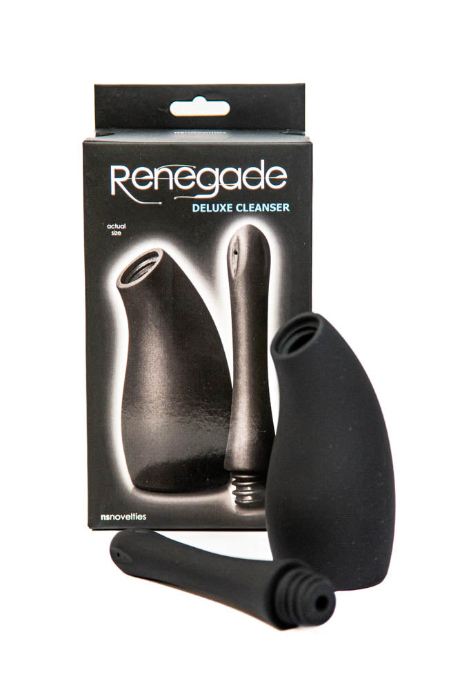 NS Novelties - Renegade - Deluxe Cleanser Douche - Black - Stag Shop