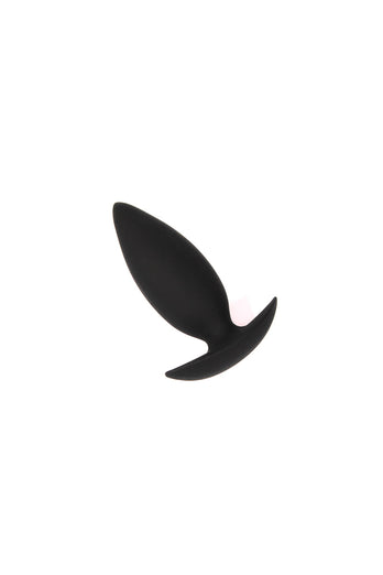 NS Novelties - Renegade - Spade Butt Plug - Black - Assorted Sizes - Stag Shop