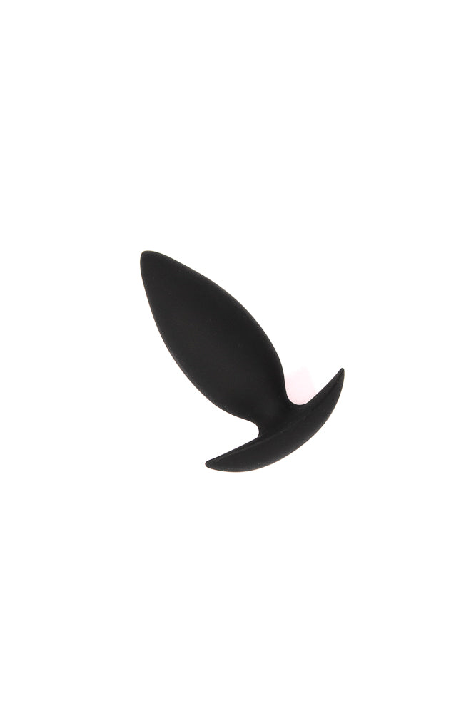 NS Novelties - Renegade - Spade Butt Plug - Black - Assorted Sizes - Stag Shop