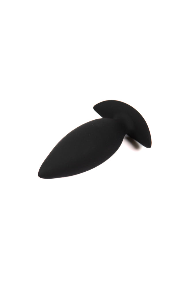 NS Novelties - Renegade - Spade Butt Plug - Black - Assorted Sizes - Stag Shop
