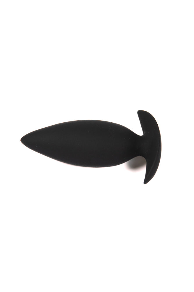 NS Novelties - Renegade - Spade Butt Plug - Black - Assorted Sizes - Stag Shop