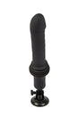 NS Novelties - Renegade - Super Stroker Thrusting Dildo with Remote Control - Black - Stag Shop