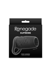 NS Novelties - Renegade - Supreme Penis Sleeve With Ballstrap - Stag Shop