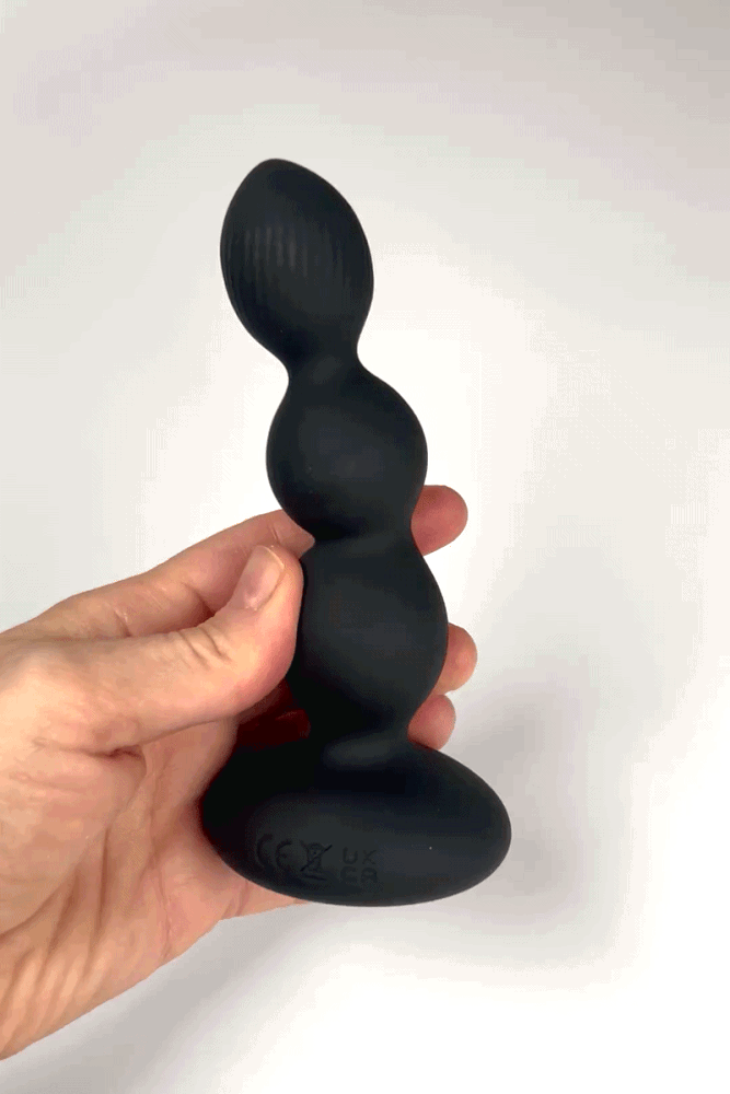 NS Novelties - Renegade - Valor Remote Control Gyrating Anal Beads - Stag Shop