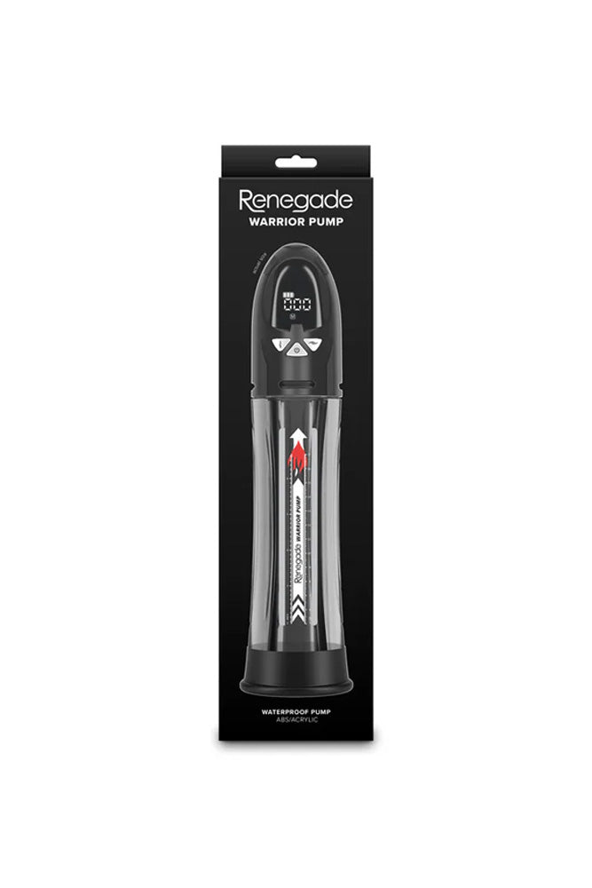 NS Novelties - Renegade - Warrior Pump Automatic Waterproof Penis Pump - Stag Shop