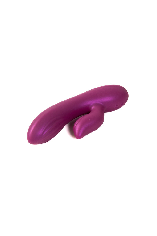 NS Novelties - Seduction - Angel Rabbit Vibrator - Metallic Pink - Stag Shop