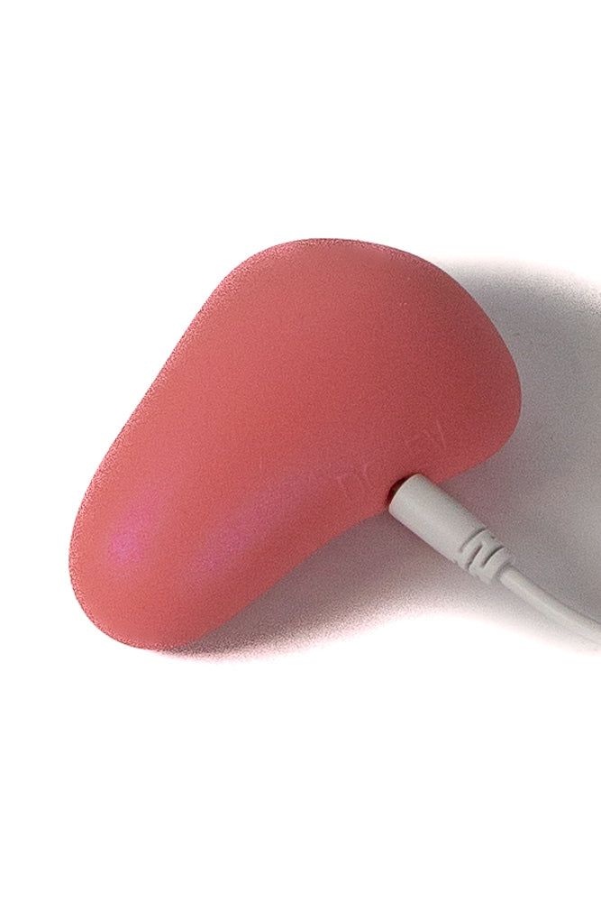 NS Novelties - Seduction - Mila Palm Vibrator - Metallic Pink - Stag Shop