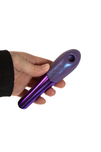 Thumbnail for NS Novelties - Seduction - Nuvo Air Pulse Stimulator - Metallic Purple - Stag Shop