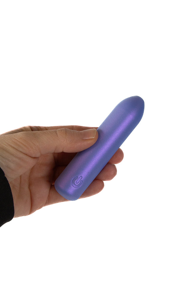 NS Novelties - Seduction - Roxy Bullet Vibrator - Metallic Periwinkle | Stag Shop NS Novelties - Seduction - Roxy Bullet Vibrator - Metallic Periwinkle | Stag Shop
