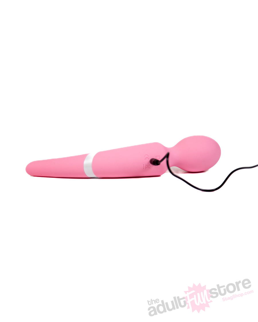 NS Novelties - Sugar Pop - Aurora Dual-Ended Wand Vibrator - Pink - Stag Shop