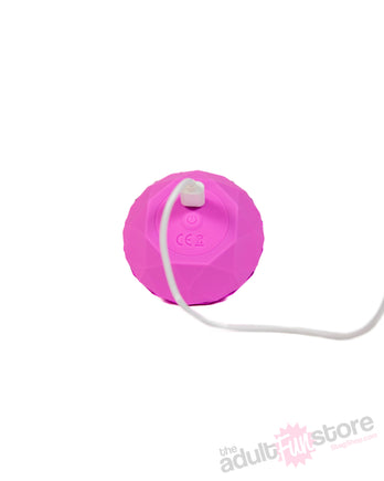 NS Novelties - Sugar Pop - Jewel Air Pulse Clitoral Stimulator - Pink - Stag Shop