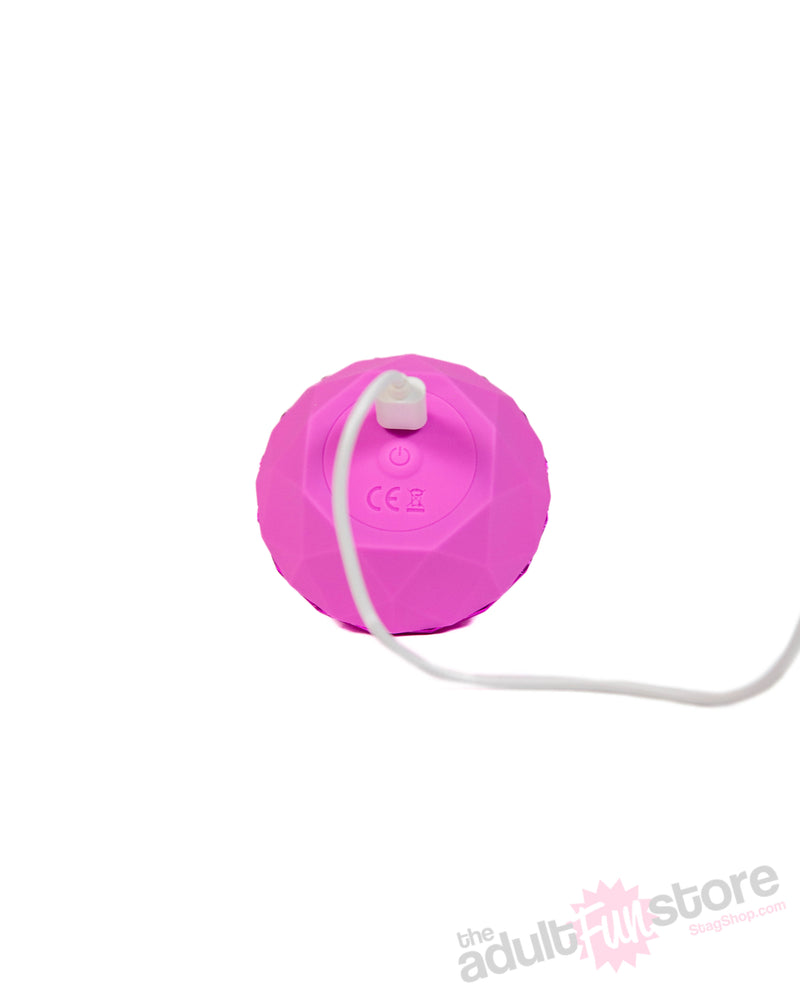 NS Novelties - Sugar Pop - Jewel Air Pulse Clitoral Stimulator - Pink - Stag Shop