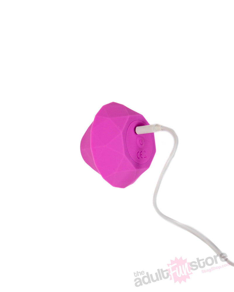 NS Novelties - Sugar Pop - Jewel Air Pulse Clitoral Stimulator - Pink - Stag Shop