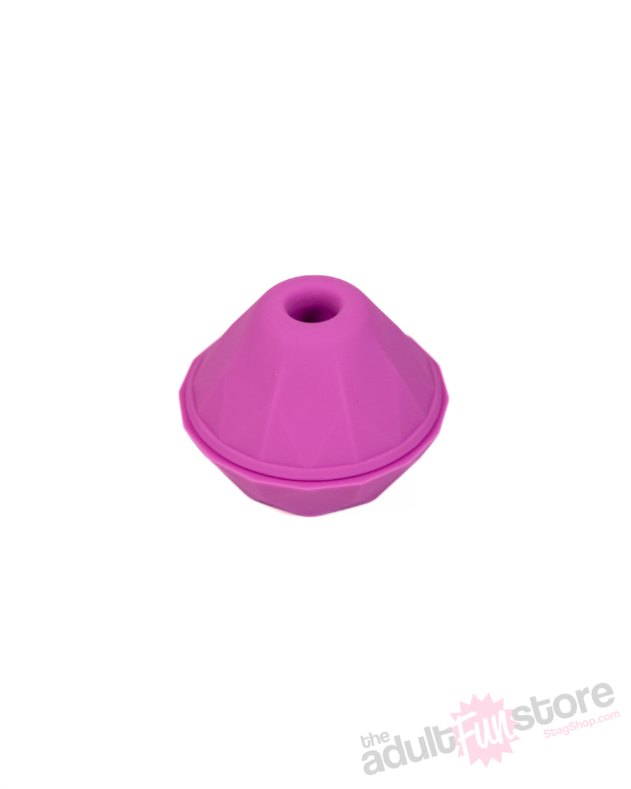NS Novelties - Sugar Pop - Jewel Air Pulse Clitoral Stimulator - Pink - Stag Shop