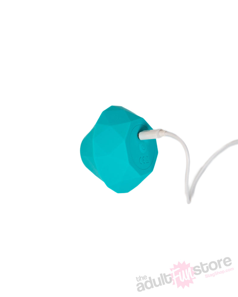 NS Novelties - Sugar Pop - Jewel Air Pulse Clitoral Stimulator - Teal - Stag Shop