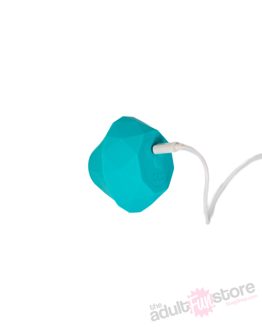 NS Novelties - Sugar Pop - Jewel Air Pulse Clitoral Stimulator - Teal - Stag Shop