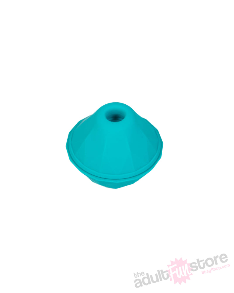 NS Novelties - Sugar Pop - Jewel Air Pulse Clitoral Stimulator - Teal - Stag Shop