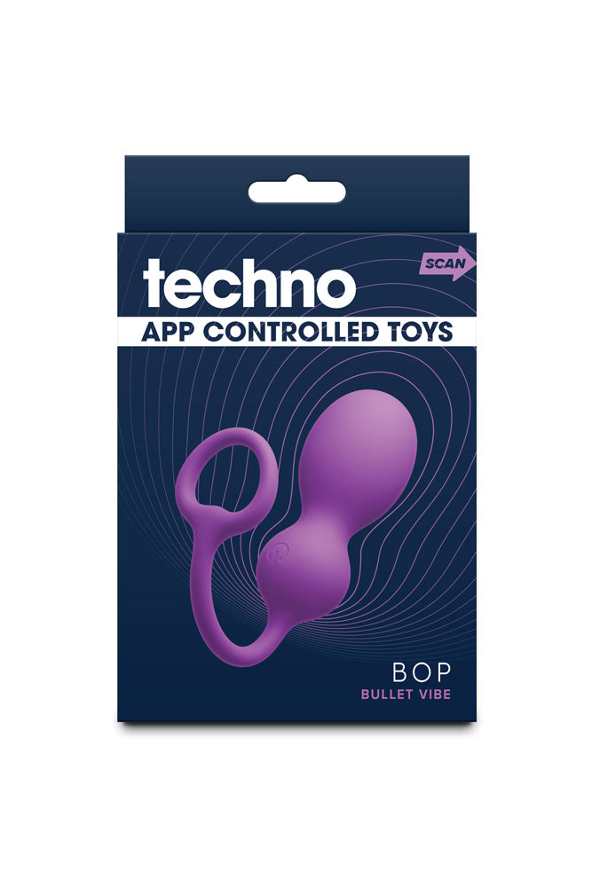 NS Novelties - Techno - Bop Wearable App-Controlled Vibrator - Stag Shop