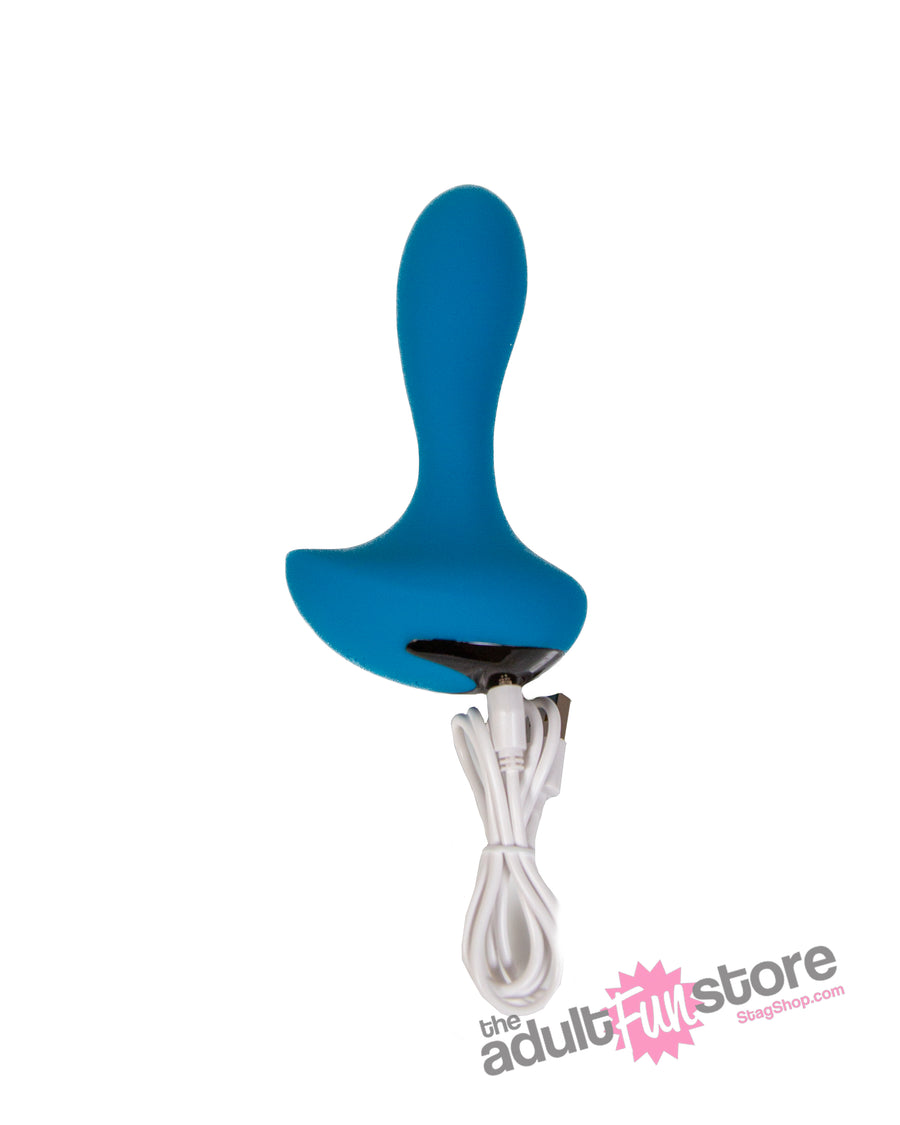 NS Novelties - Renegade - Thor Remote Control Warming Prostate Massager - Teal - Stag Shop