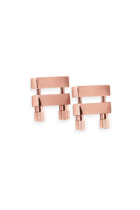 Thumbnail for NS Novelties - Bound - Bar Vice Nipple Clamps - Rose Gold - Stag Shop