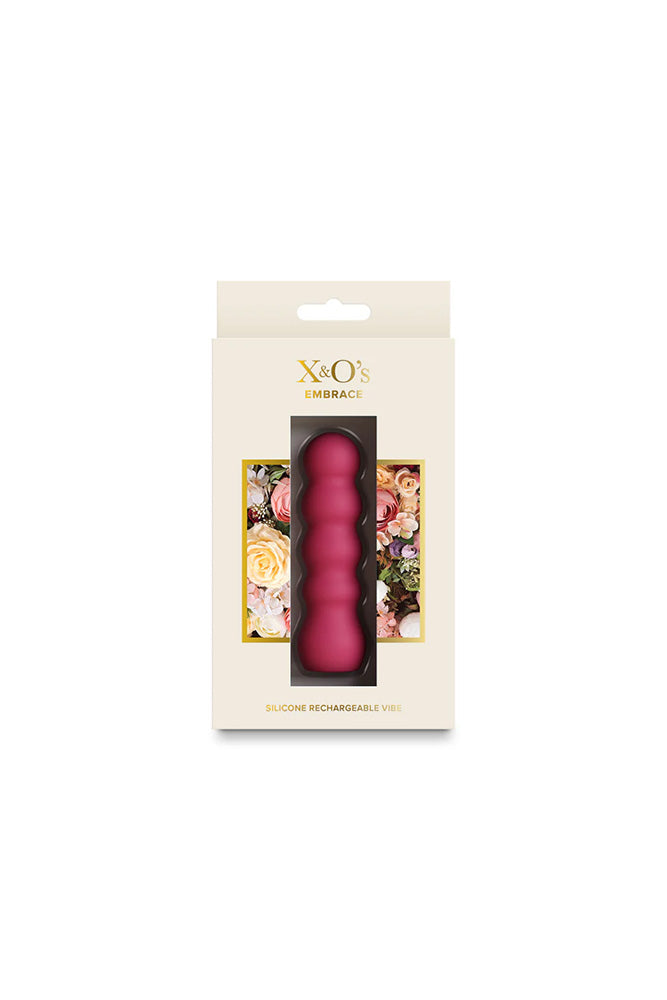 NS Novelties - X&O's - Embrace Rippled Bullet Vibrator - Stag Shop