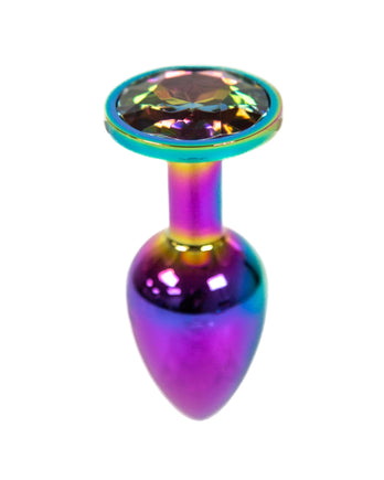 NS Novelties - Rear Assets - 3 Pc Jewelled Aluminum Anal Training Kit - Multicolour - Stag Shop