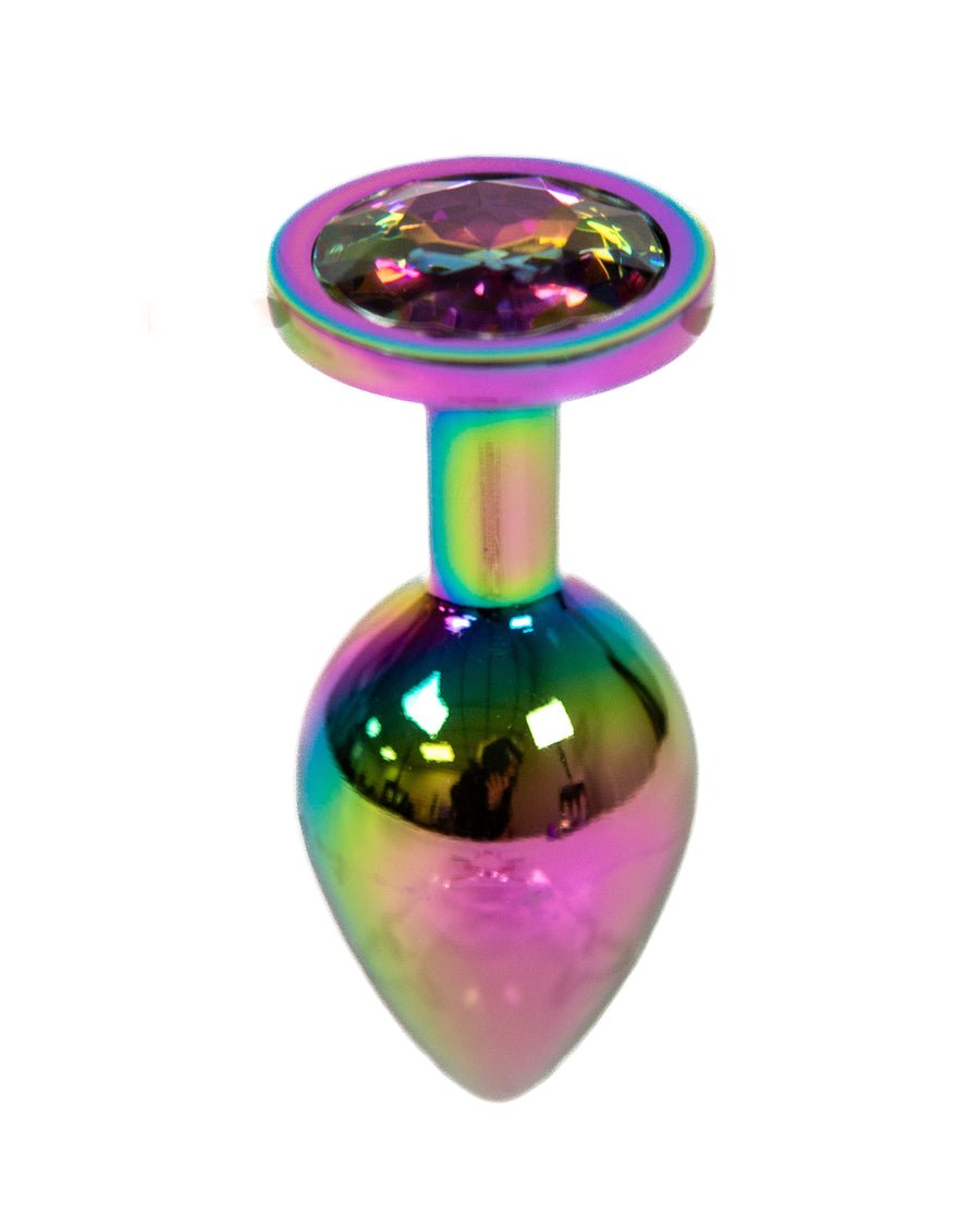 NS Novelties - Rear Assets - 3 Pc Jewelled Aluminum Anal Training Kit - Multicolour - Stag Shop