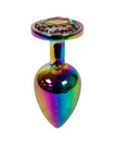 NS Novelties - Rear Assets - 3 Pc Jewelled Aluminum Anal Training Kit - Multicolour - Stag Shop