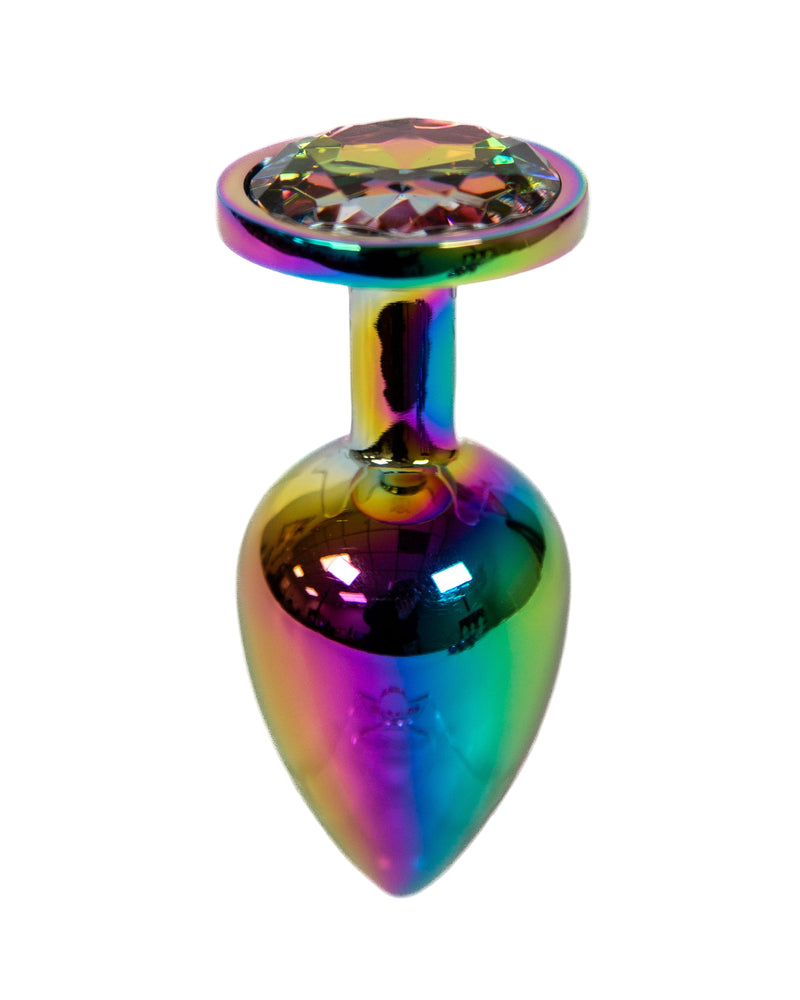 NS Novelties - Rear Assets - 3 Pc Jewelled Aluminum Anal Training Kit - Multicolour - Stag Shop