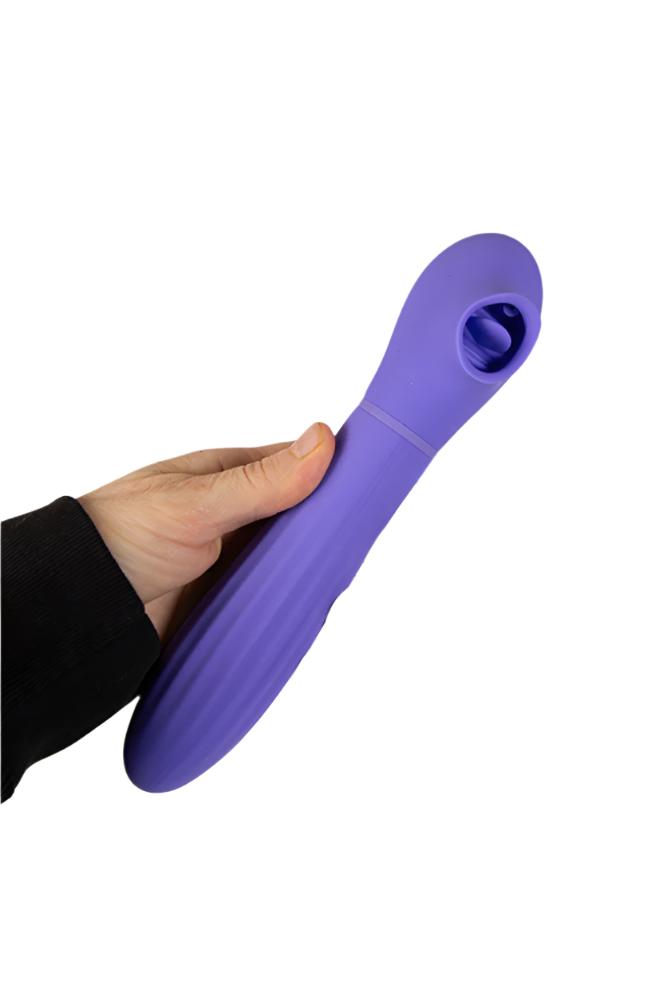 Nu Sensuelle - Daisy Triple Action Multi Play Vibrator - Purple - Stag Shop
