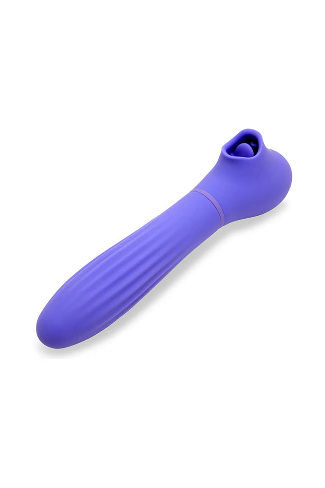 Nu Sensuelle - Daisy Triple Action Multi Play Vibrator - Purple - Stag Shop