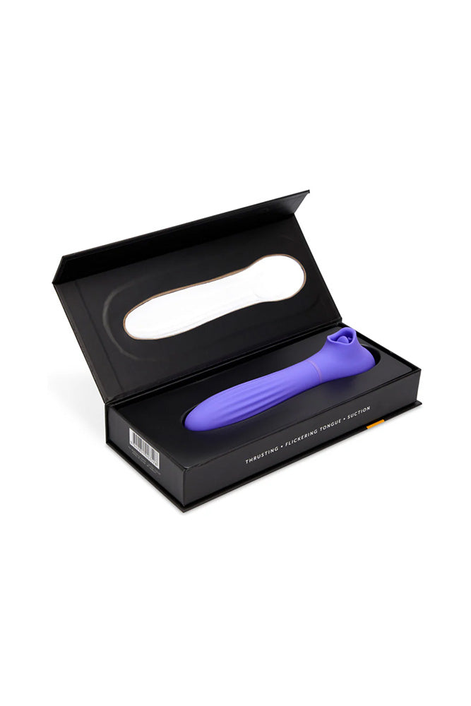 Nu Sensuelle - Daisy Triple Action Multi Play Vibrator - Purple - Stag Shop