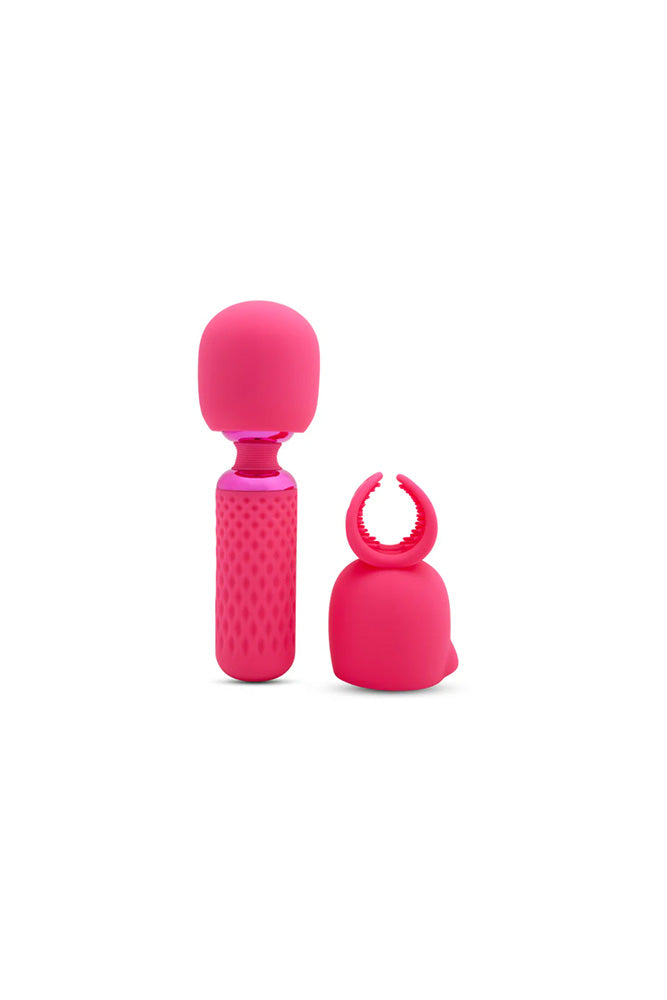 Nu Sensuelle - Nubii - Harlow Mini Wand Vibrator With Penis Attachment - Stag Shop