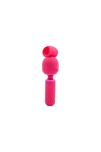 Thumbnail for Nu Sensuelle - Nubii - Harlow Mini Wand Vibrator With Penis Attachment - Stag Shop