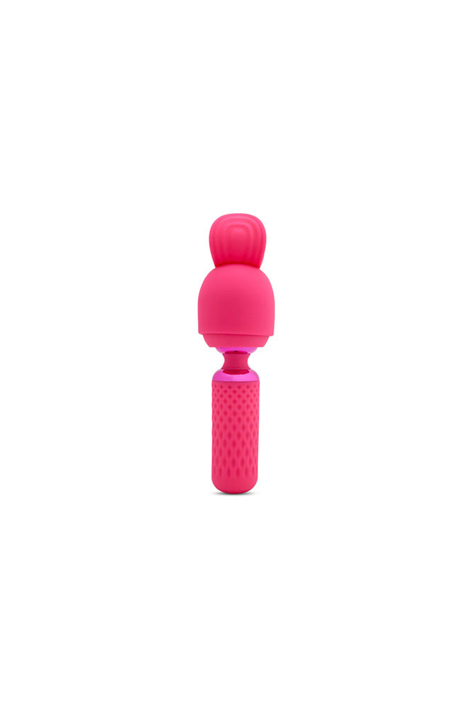 Nu Sensuelle - Nubii - Harlow Mini Wand Vibrator With Penis Attachment - Stag Shop