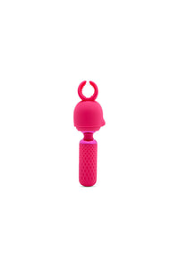 Thumbnail for Nu Sensuelle - Nubii - Harlow Mini Wand Vibrator With Penis Attachment - Stag Shop