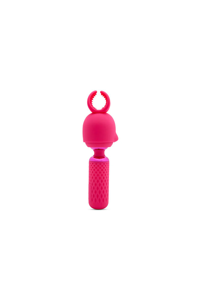 Nu Sensuelle - Nubii - Harlow Mini Wand Vibrator With Penis Attachment - Stag Shop