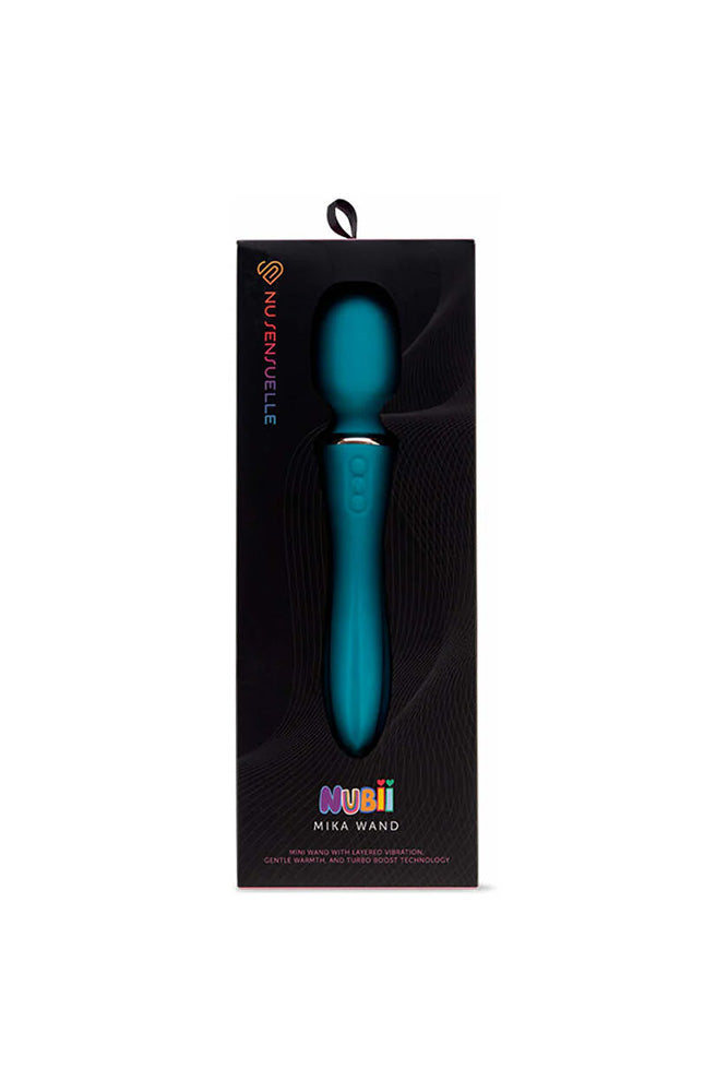 Nu Sensuelle - Nubii - Mika Wand Vibrator With Heating & Turbo Boost - Stag Shop