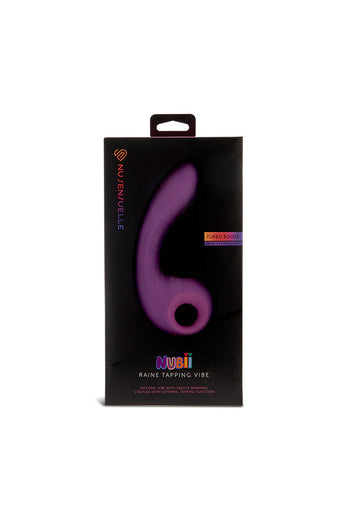 Nu Sensuelle - Nubii - Raine Tapping Vibrator with Warming Function - Stag Shop