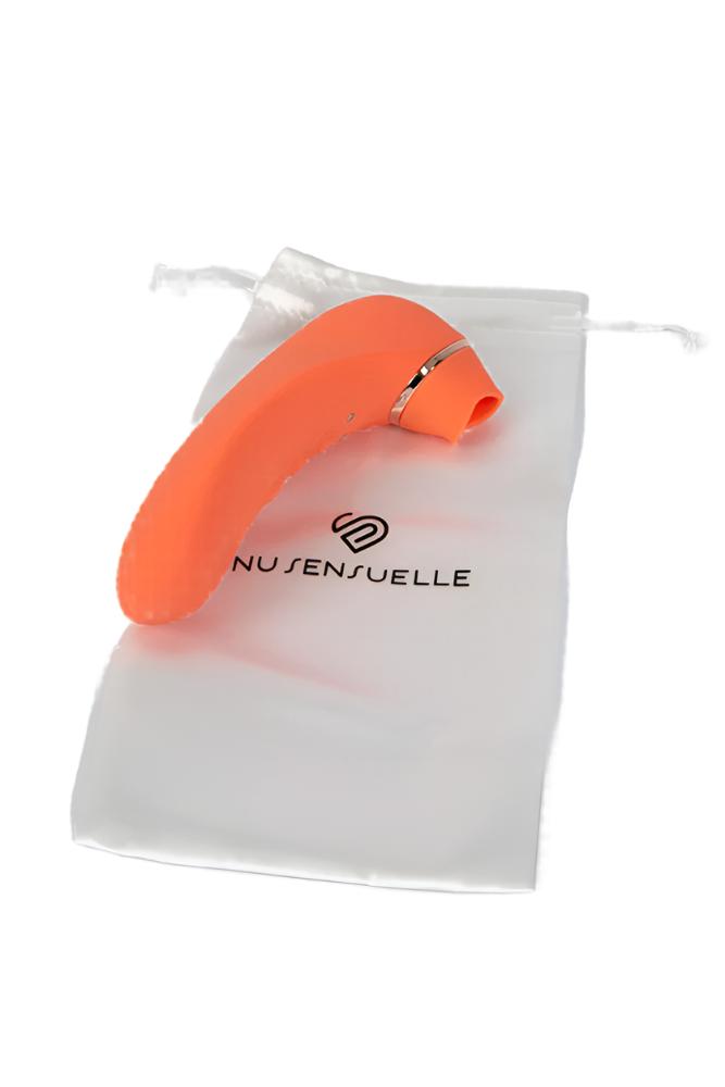 Nu Sensuelle - Trinitii Triple Action Multi Play Vibrator - Orange - Stag Shop