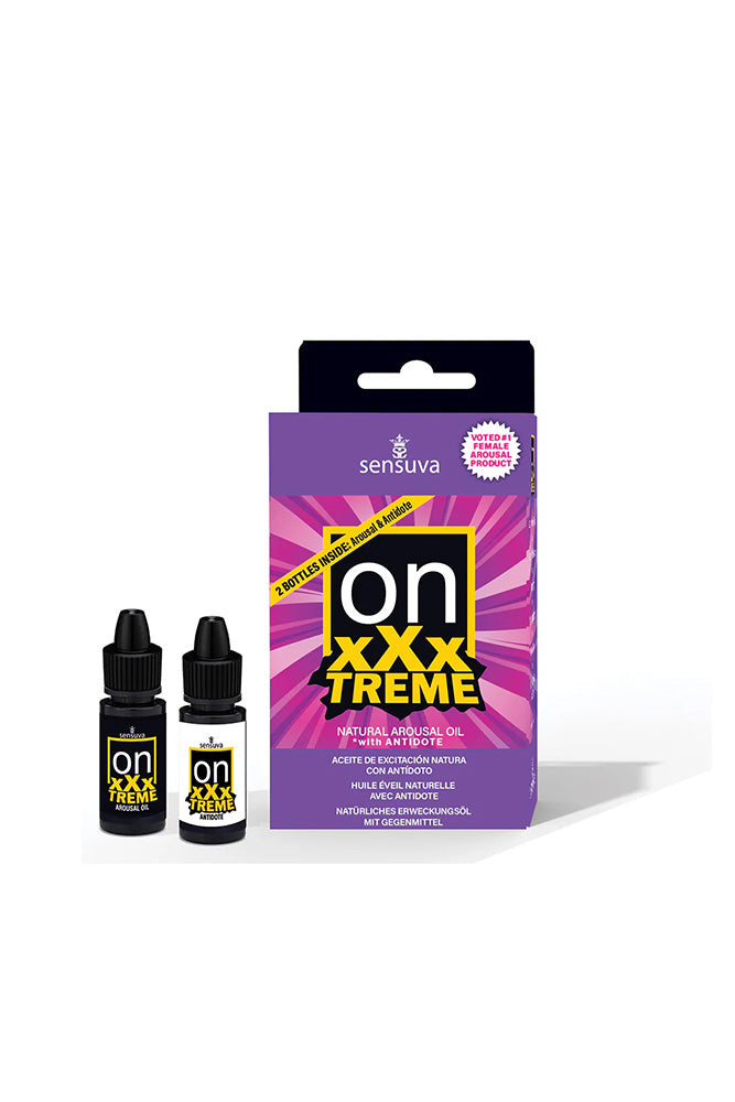 ON by Sensuva - xXxTreme Arousal Oil & Antidote - 5ml - Stag Shop