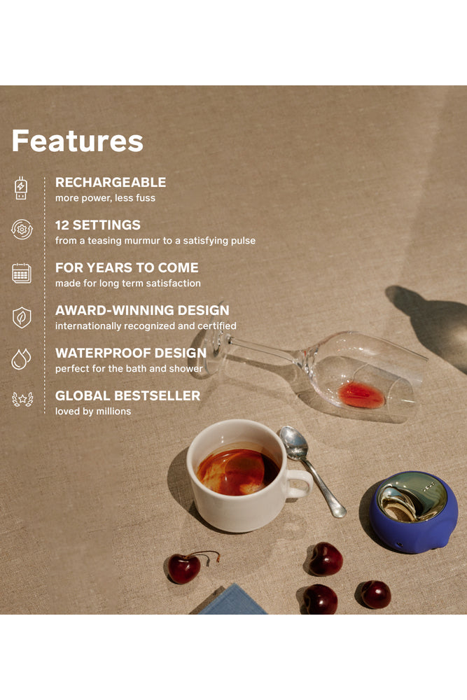 Lelo - Ora 3 Intelligent Oral Sex Simulator - Deep Rose - Stag Shop