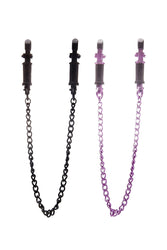 Ouch by Shots Toys - Vice Nipple Clamps - Assorted Colours - Stag Shop