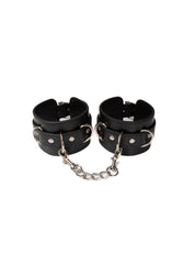 Ouch by Shots Toys - Leather Cuffs - Black - Stag Shop