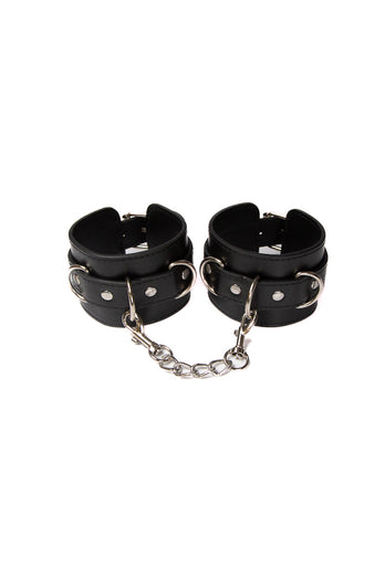 Ouch by Shots Toys - Leather Cuffs - Black - Stag Shop