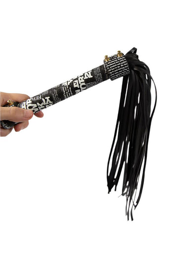 Ouch International - NY Collection - Flogger - Black - Stag Shop