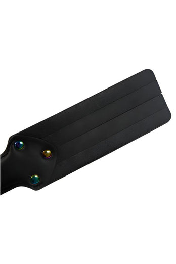 Ouch International - Venice Collection - Paddle - Black/Iridescent - Stag Shop
