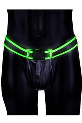 Ouch by Shots Toys - Glow - Buckle Jock Strap Style #2- Glow in the Dark - Stag Shop