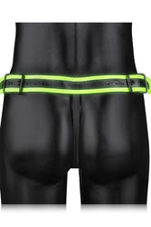 Ouch by Shots Toys - Glow - Buckle Jock Strap Style #2- Glow in the Dark - Stag Shop