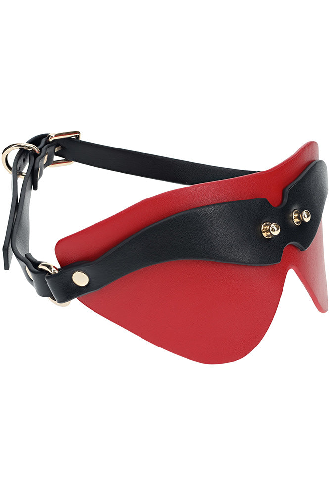 Ouch International - Milan Collection - Blindfold - Red/Black